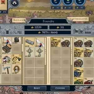 Master of Command - Fundição