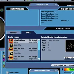 Master of Orion 3 – Info Militar