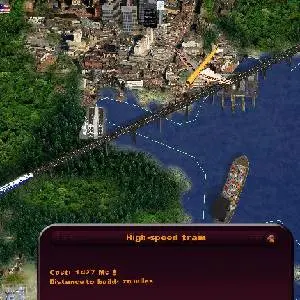 Masters of the World - Geopolitical Simulator 3 - Comboio de Alta Velocidade