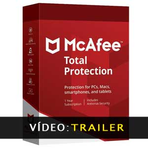 Vídeo do trailer do McAfee Total Protection 2020