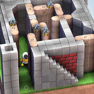 tropeça em torno do nível