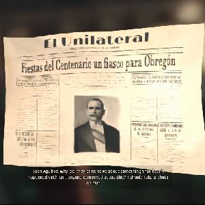 Mexico 1921 A Deep Slumber - Jornal