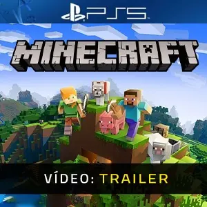 Minecraft PS5 - Trailer do vídeo