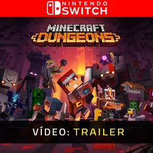 Minecraft Dungeons Nintendo Switch - Trailer do Vídeo
