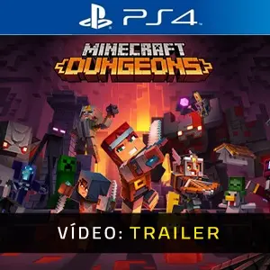 Minecraft Dungeons PS4 - Trailer do Vídeo