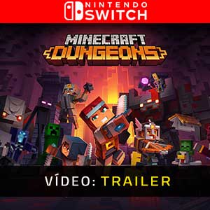 Jogo Minecraft Dungeons Hero Edition Nintendo Switch Fisico