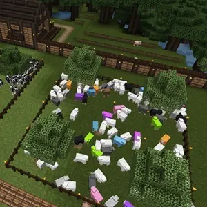 Minecraft Java & Bedrock Edition - Ovelhas e Vacas