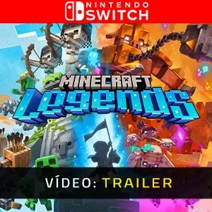 Minecraft Legends Nintendo Switch - Atrelado de Vídeo