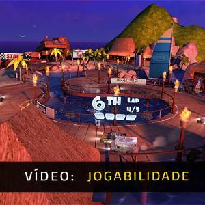 Mini Motor Racing X Vídeo de Jogabilidade