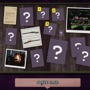 Mini Murder Mysteries - Quadro de investigação