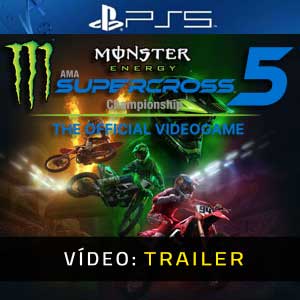 Monster Energy Supercross 5 PS5 Atrelado de vídeo