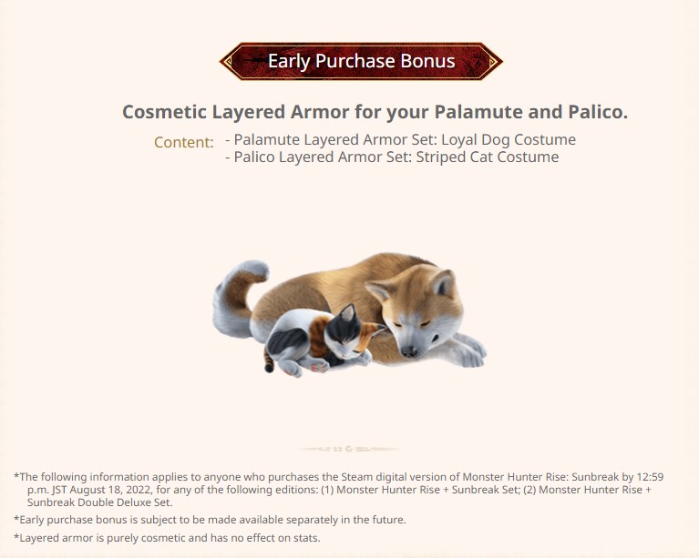 Quantos monstros terá o Sunbreak?