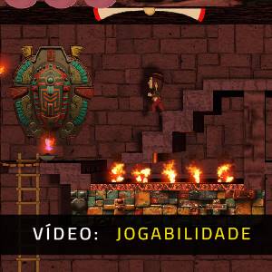 Montezuma's Revenge - The 40th Anniversary Edition Vídeo de Jogabilidade