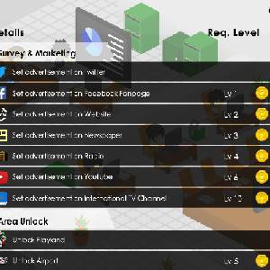 Multishop Tycoon Deluxe - Inquérito e Marketing