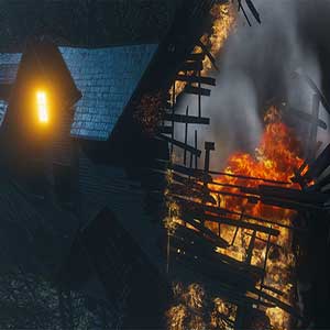 investigação de um incêndio criminoso