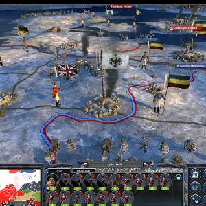 Napoleon Total War - Mapa das Cidades Conquistadas