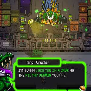 Cidade Neon futurista decadente