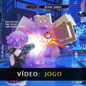 Neptunia Virtual Stars vídeo de jogabilidade