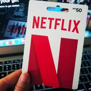 Denominações Netflix Gift Card