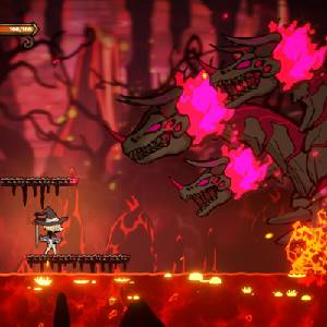 Never Grave The Witch and The Curse - Batalha contra o chefe