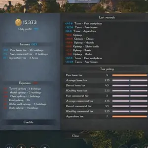 New Home: Medieval Village - Registros de Lucro