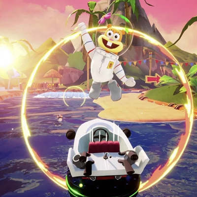 Nickelodeon Kart Racers 3 Slime Speedway - Sandy Cheeks a partir de Spongebob