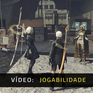 Nier Automata Vídeo de Jogabilidade