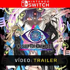No Sleep For Kaname Date - From AI: THE SOMNIUM FILES Nintendo Switch - Trailer de Vídeo