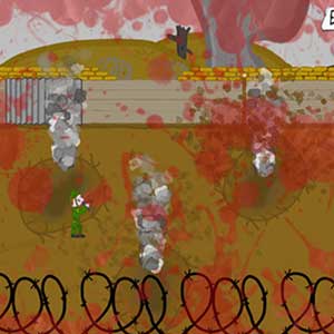 Modo de sobrevivência de zombies em ecrã dividido