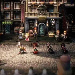 Octopath Traveler 2 - Mercado Da Cidade