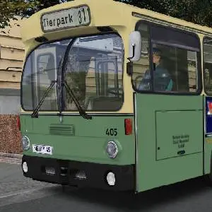 OMSI 2 Citybus O305G - Variante de Ônibus Verde e Amarelo