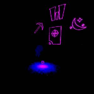 Orbo’s Odyssey - Desenhos Rosa Neon