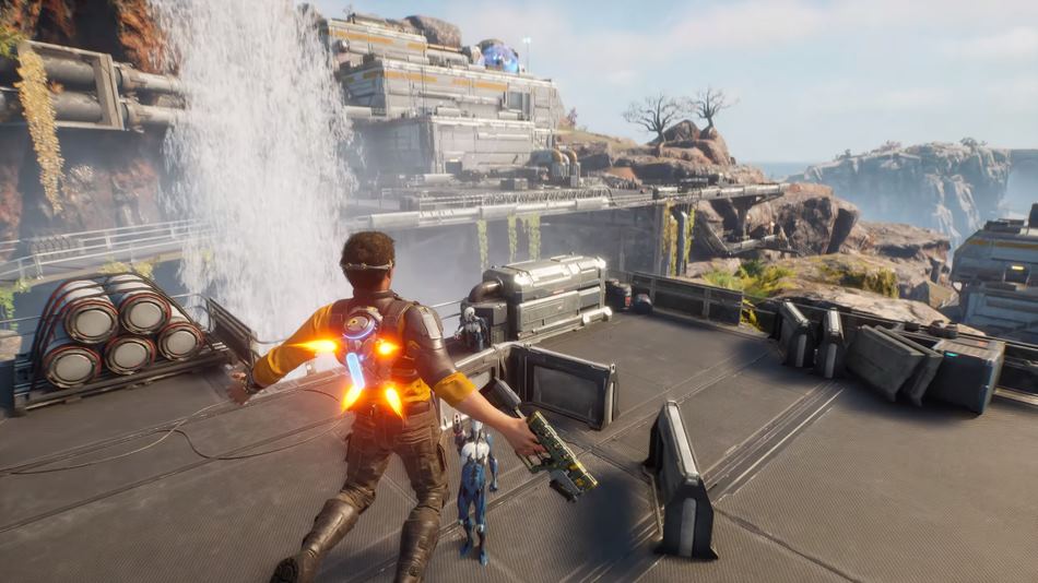 Outcast: Um Novo Começo, Cutter prepara uma emboscada para os invasores robóticos