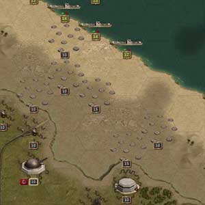 Formação de ataque à beira-mar