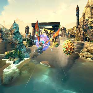 cidades tropicais do oceano azul