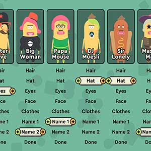 Papa’s Quiz Personalização De Avatar