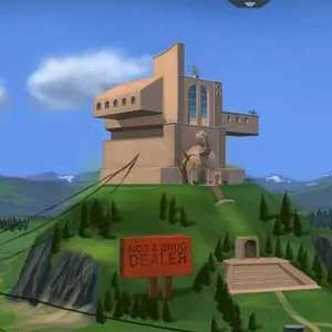 Casa do topo da montanha