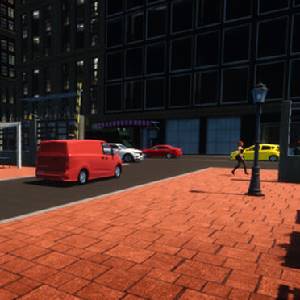 Parking Tycoon Business Simulator - Estrada da cidade