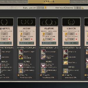 Pax Augusta - Carreira Política