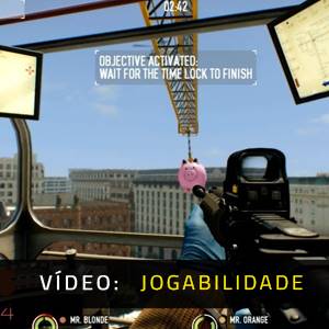 PAYDAY 2 The Big Bank Heist Vídeo de Jogabilidade