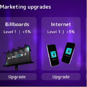 PC Tycoon 2 - Melhorias de Marketing
