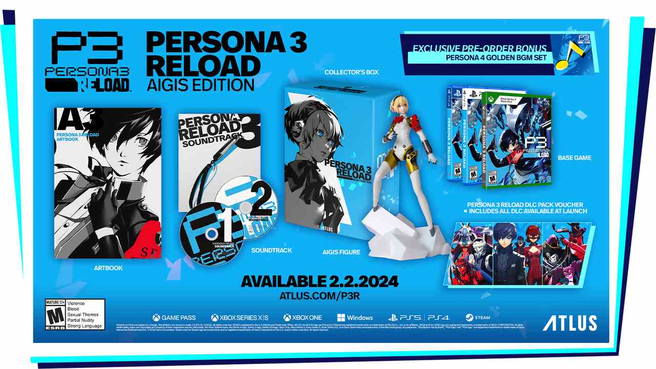 Edição Aigis de Persona 3 Reload