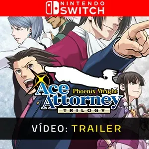Phoenix Wright Ace Attorney Trilogy Nintendo Switch - Trailer do vídeo