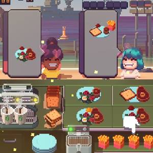 Pixel Cafe - Clientes Felizes