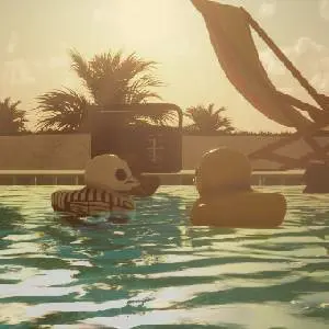 Placid Plastic Duck Simulator Ducks Galore - Pôr do Sol