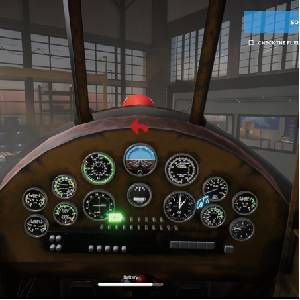 Plane Accident Verificar Medidor de Combustível