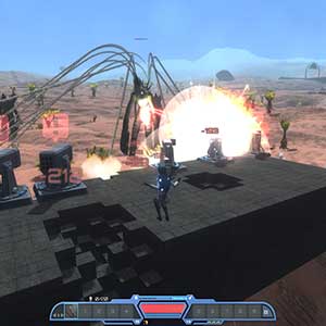 colidir com o planeta