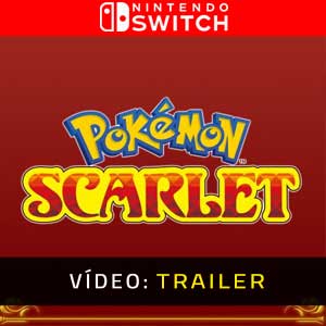 Pokemon Scarlet Nintendo Switch Atrelado De Vídeo