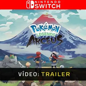 Pokémon Legends Arceus Nintendo Switch - Atrelado De Vídeo