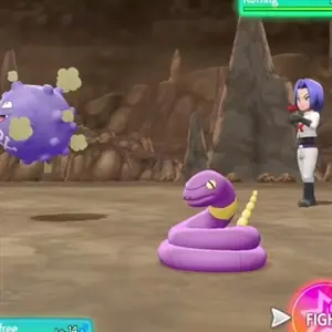 Pokémon: Let's Go, Eevee! - Koffing e Ekans